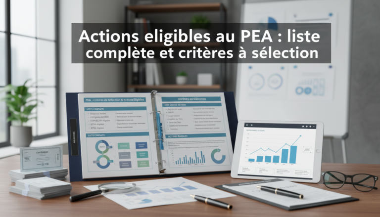 découvrez la liste complète des actions éligibles au pea et les critères essentiels pour bien les sélectionner afin d'optimiser votre investissement.
