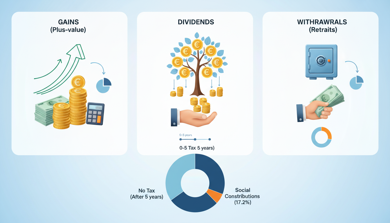 découvrez tout sur la fiscalité du pea : imposition des gains, des dividendes et des retraits pour optimiser votre épargne.