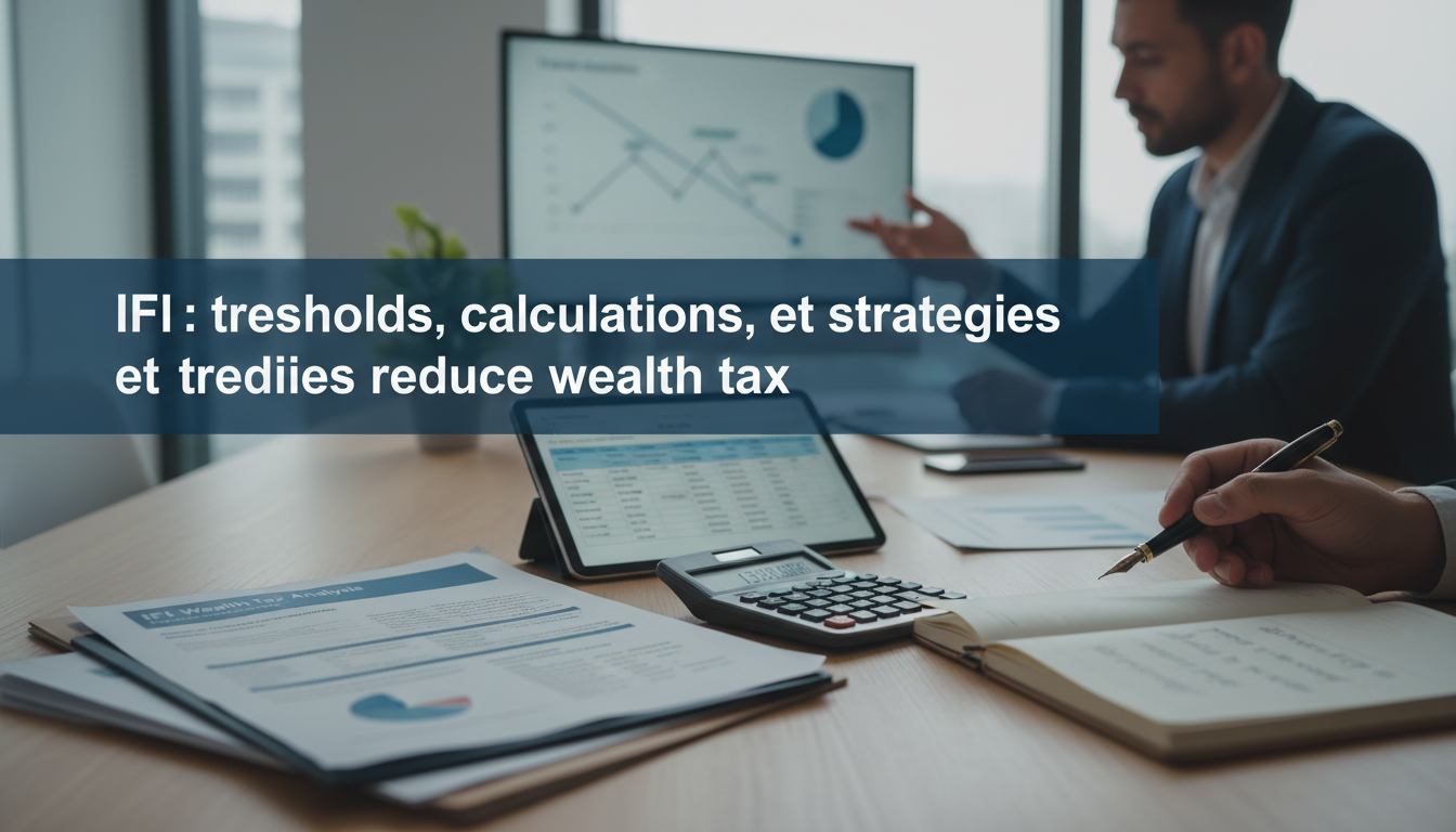 découvrez tout sur l'ifi : seuil d'imposition, méthodes de calcul et stratégies efficaces pour réduire votre impôt sur la fortune.