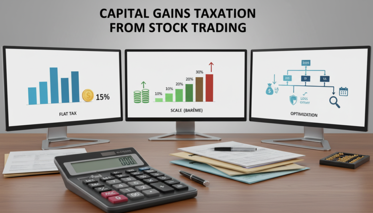 découvrez tout sur l'imposition des plus-values boursières : fonctionnement de la flat tax, barème applicable et conseils pour optimiser votre fiscalité.
