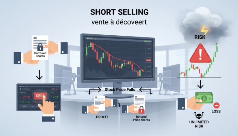 découvrez la vente à découvert : définition, mécanismes essentiels et risques incontournables à connaître pour investir en toute sécurité.